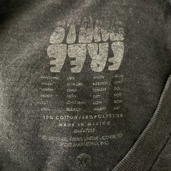 Stone Free Jimi Hendrix Crewneck T Shirt XL Grey Short Sleeve Graphic Concert - Picture 7 of 7